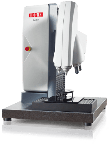 Twardościomierz Emco-Test DuraScan do pomiarów twardości metodami Vickersa oraz Brinella i Knoopa