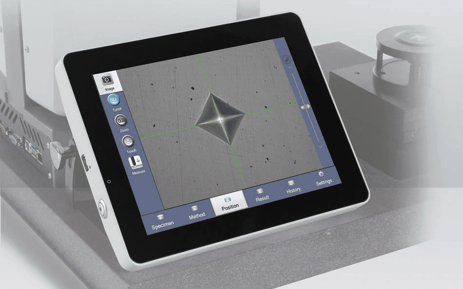 DuraScan G5 - Panel dotykowy