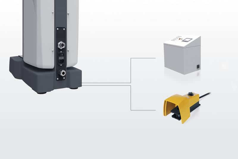 Interfejs do urządzeń zewnętrznych Interfejs do obsługi twardościomierza DuraJet