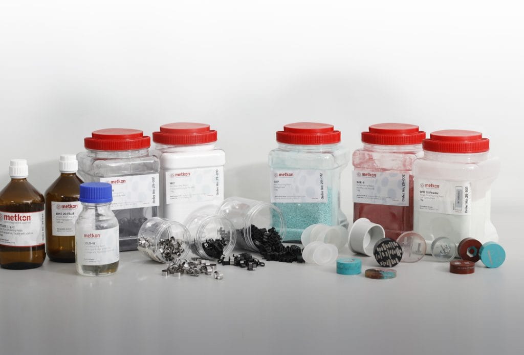 Żywice metalograficzne do inkludowania na zimno i na gorąco